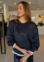 Load image into Gallery viewer, ORBIT KNIT - BLACK METALLIC
