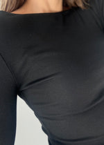 Load image into Gallery viewer, CADEN LS TOP - BLACK
