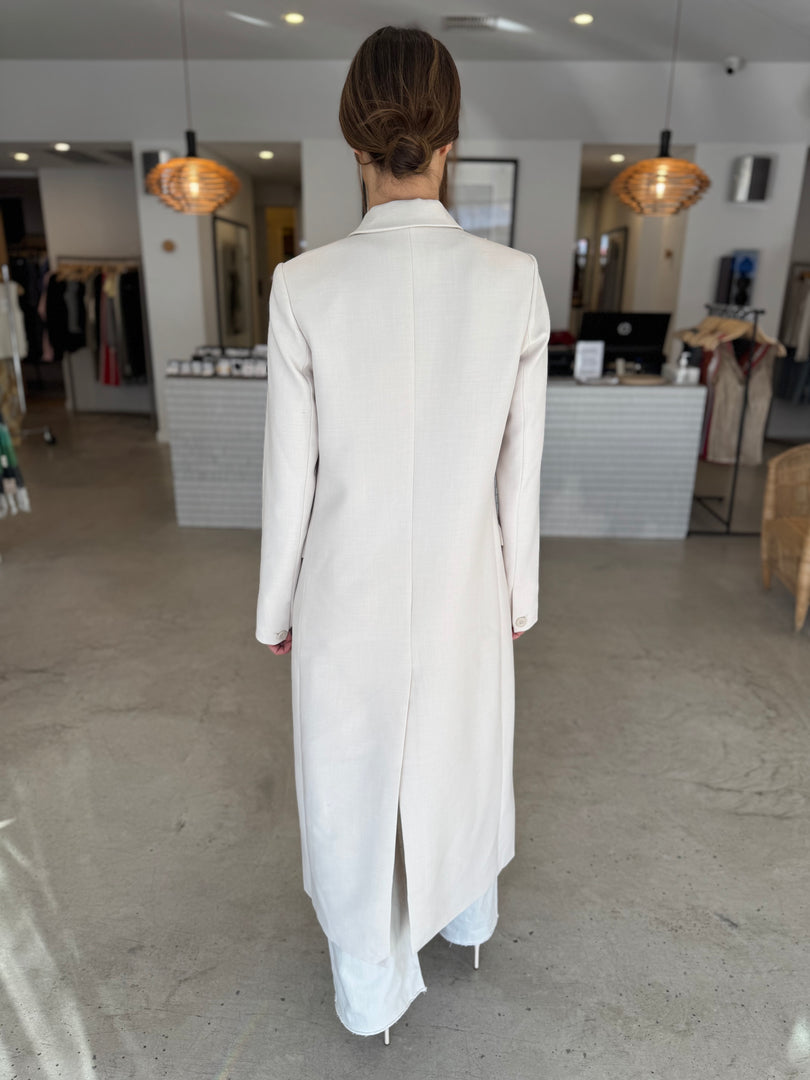 JULES LONGLINE BLAZER - OFF WHITE
