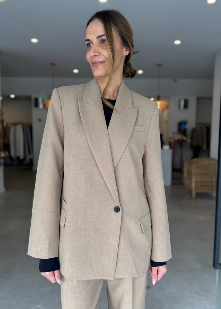 MERCER BLAZER CARAMEL