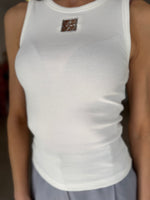 Load image into Gallery viewer, V &amp; W METAL TANK - IVORY
