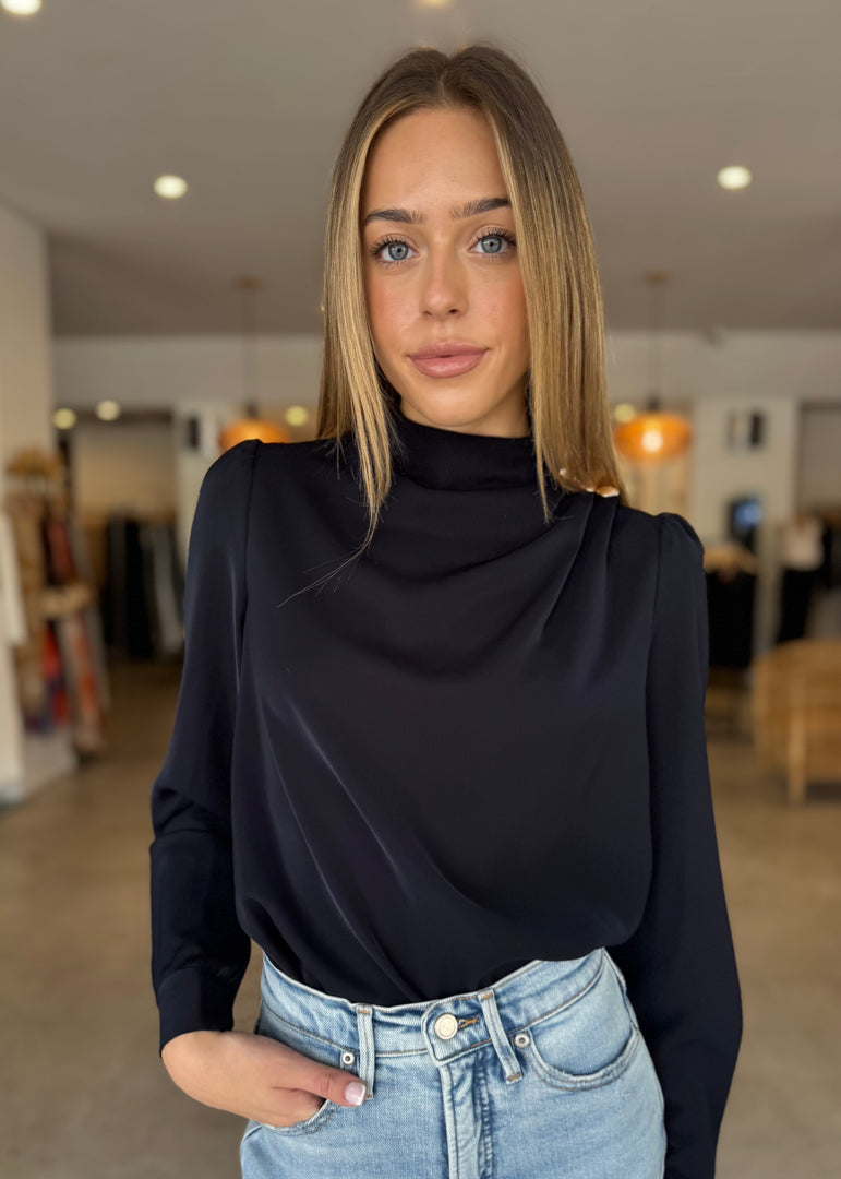 REDEEMABLE BLOUSE - NAVY