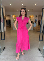 Load image into Gallery viewer, ATHENA CUPRO DRESS
