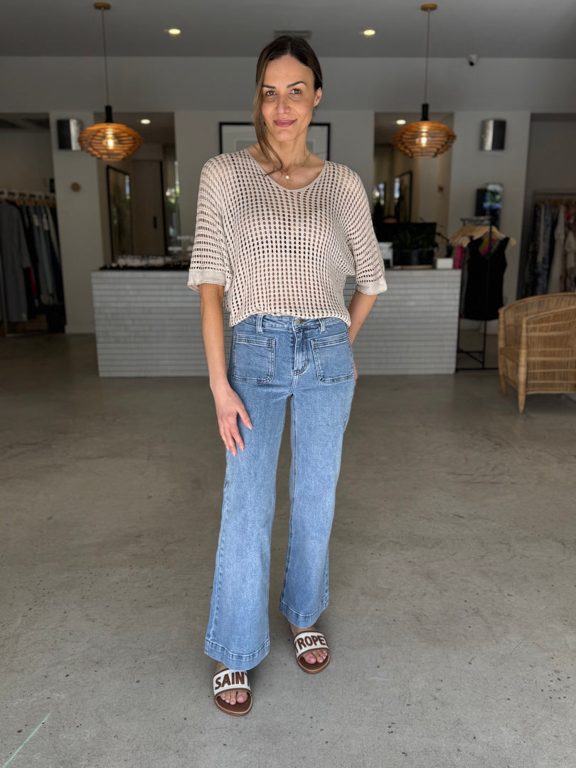 ZOEY SIGNATURE JEAN  BLUE