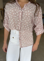 Load image into Gallery viewer, HEART COTTON SHIRT - ROSA

