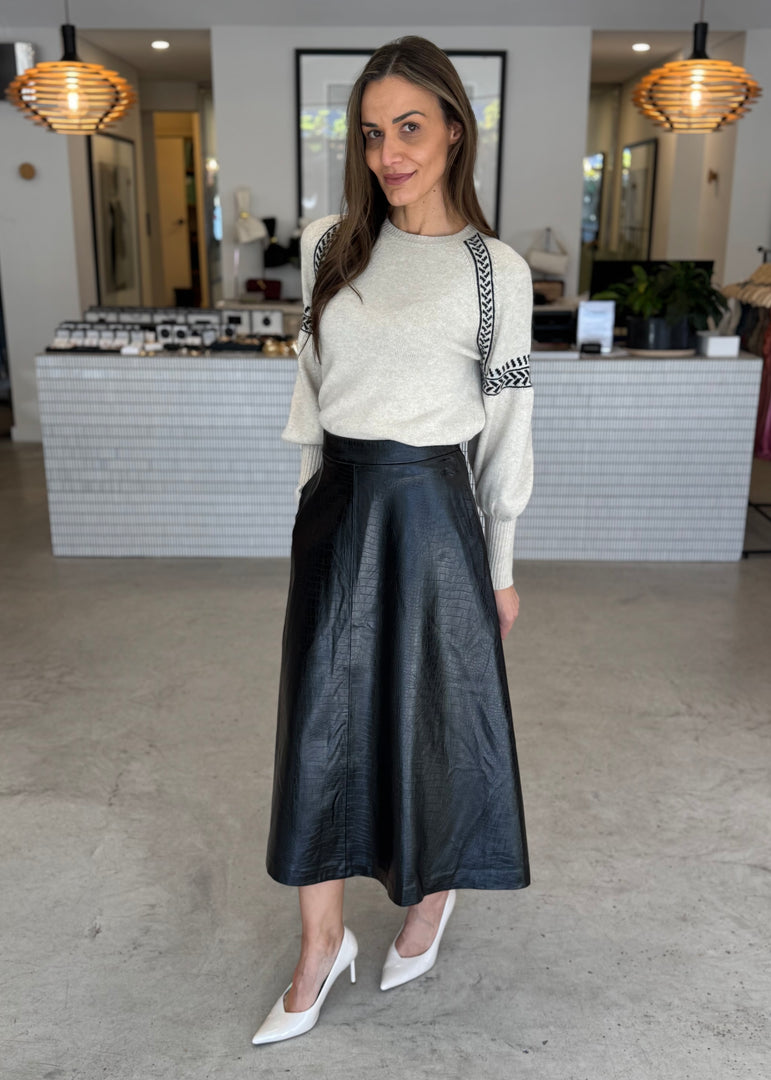 SALT WATER MAXI SKIRT