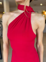 Load image into Gallery viewer, NICOLETTE JERSEY DRESS - CHERRY
