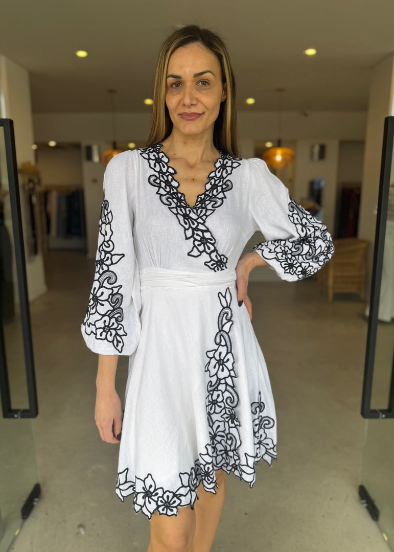 GEORGIE WRAP DRESS