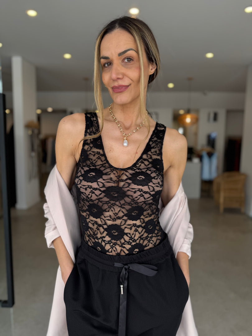 DOLCE BODYSUIT - BLACK
