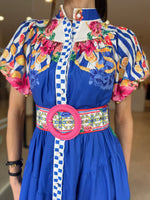 Load image into Gallery viewer, POSITANO MAXI DRESS BLUE
