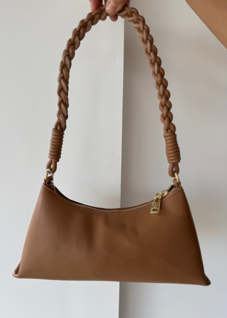 MILLIE SHOULDER BAG - COFFEE
