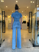 Load image into Gallery viewer, FIT FOR SUCCESS PALAZZO JUMPSUIT BLUE

