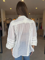 Load image into Gallery viewer, MONIQUE BLOUSE - IVORY
