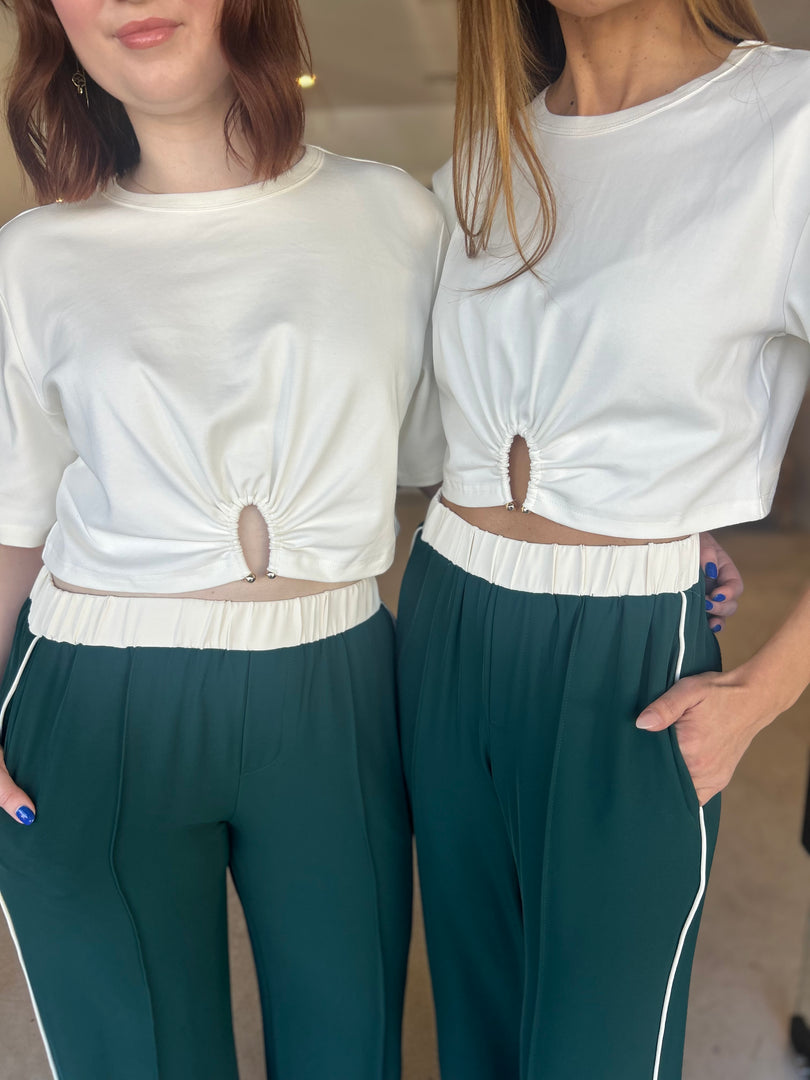 DAWSON RING TEE - WHITE