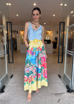 Load image into Gallery viewer, POSITANO MAXI SKIRT YELLOW

