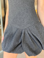 Load image into Gallery viewer, SHAE MINI DRESS CHARCOAL
