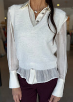 Load image into Gallery viewer, SLUMBER VEST - WHITE
