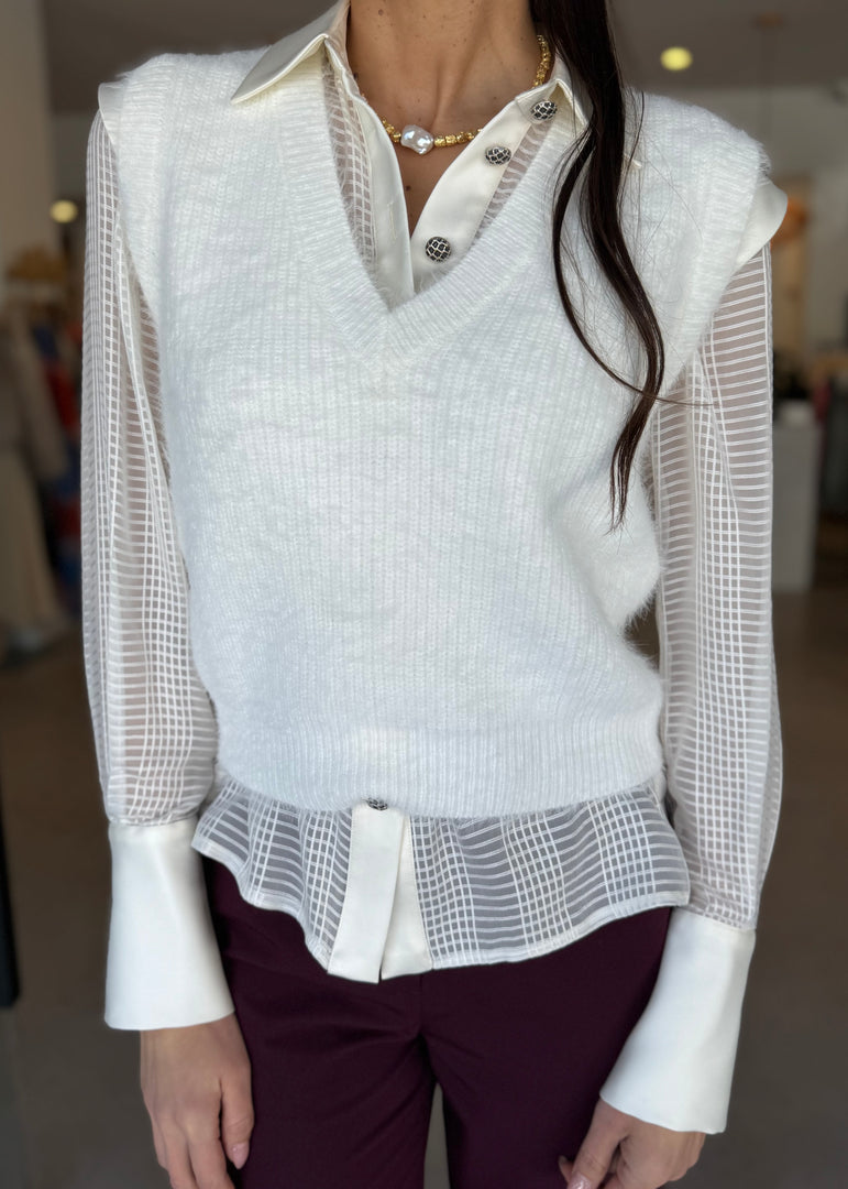 SLUMBER VEST - WHITE