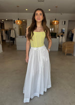 Load image into Gallery viewer, LYNNA MAXI SKIRT - WHITE
