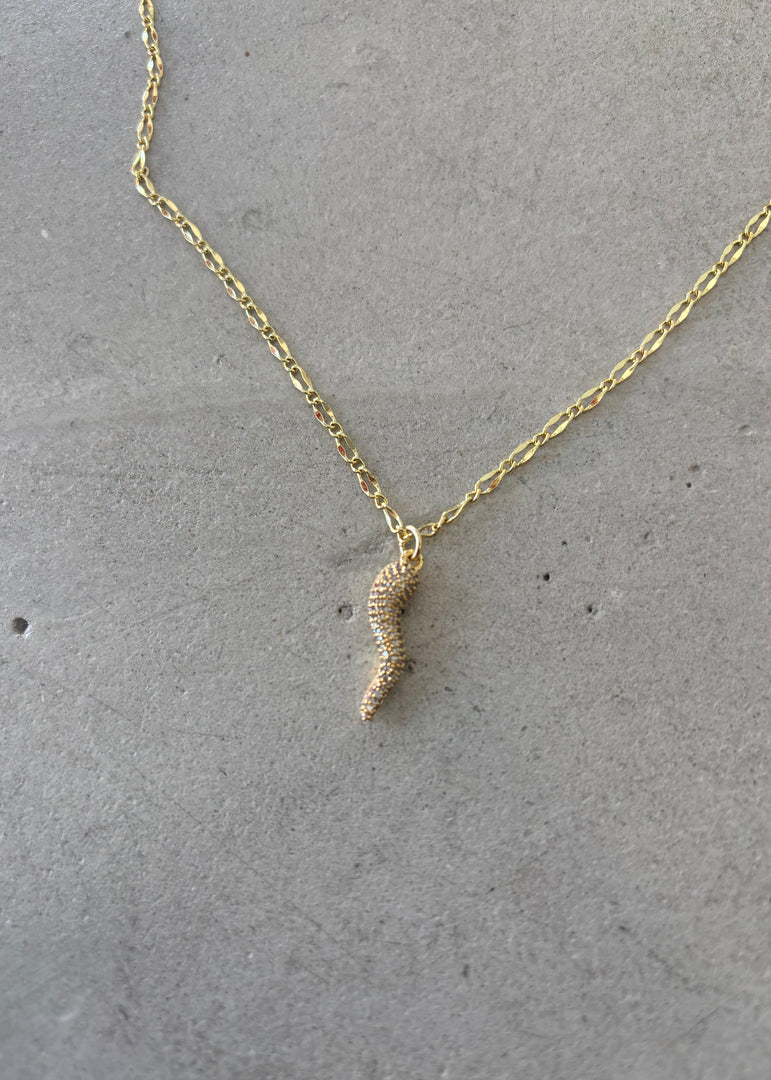 DIAMONTE CORNO NECKLACE - LINK