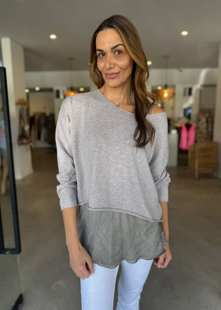 MEDIATE KNIT - NATURAL