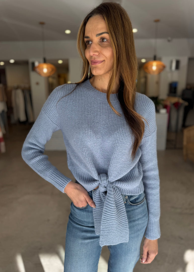 SORENTO TIE FRONT KNIT