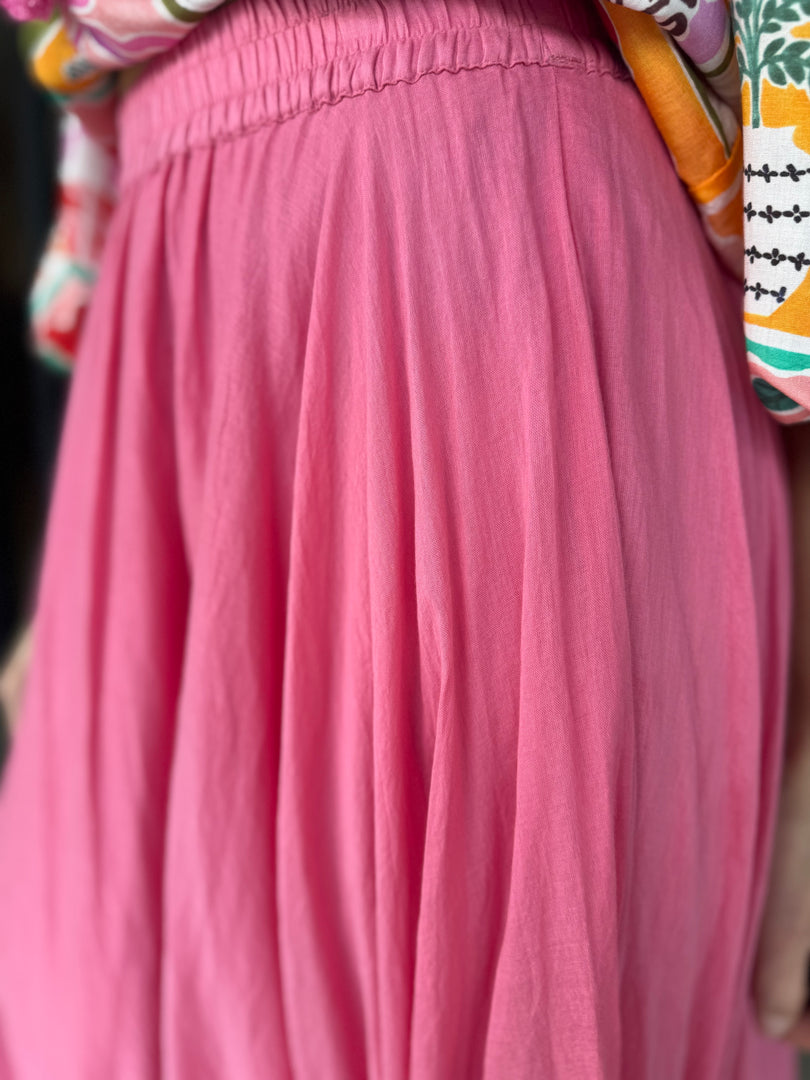 VILLAGE SKIRT - PINK