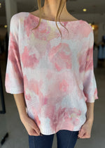 Load image into Gallery viewer, FLOWER PRINT KNIT - ROSA ANTIC
