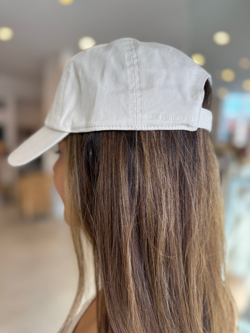 CLUB WOODS CAP - ALMOND