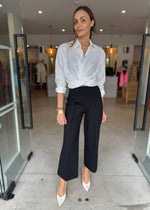 Load image into Gallery viewer, AIR ESS PONTE CROP WIDE LEG
