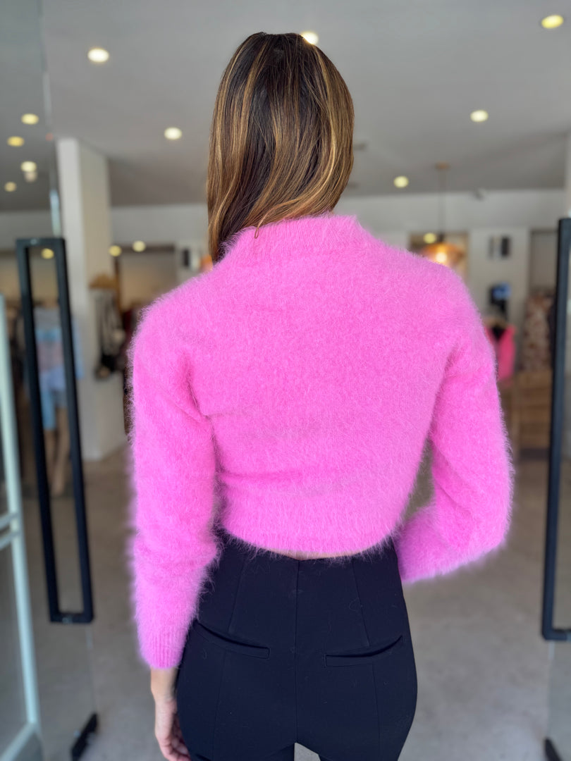 BELLA CASHMERE CARDI - BLOOM