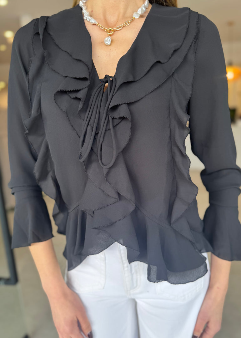 HARPER TOP - BLACK