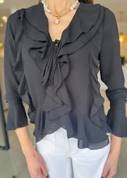 HARPER TOP - BLACK