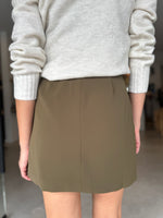 Load image into Gallery viewer, SIREN MINI SKIRT DK OLIVE
