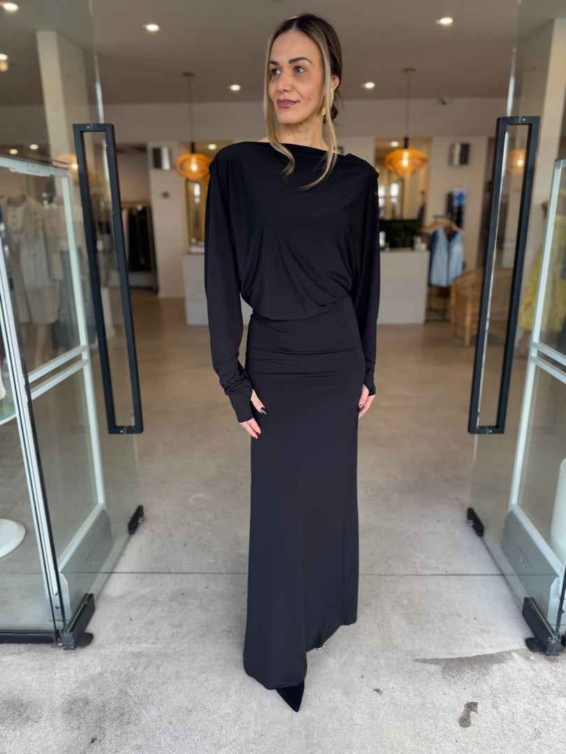 ZEPHYR DRESS - BLACK