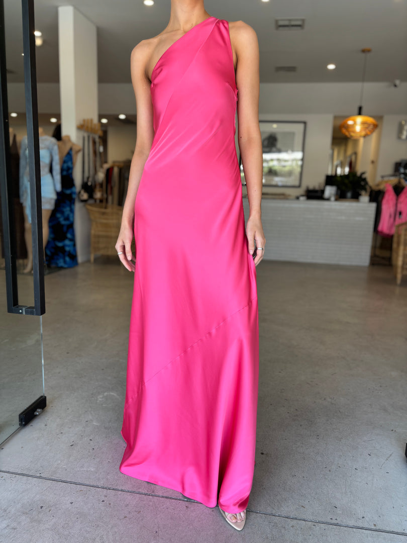 GINA DRESS DEEP PINK