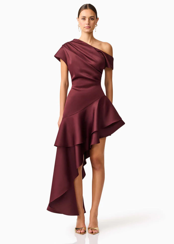 LIVIA GOWN - BERRY