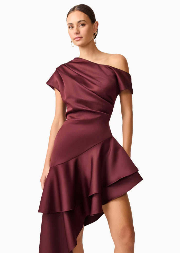 LIVIA GOWN - BERRY