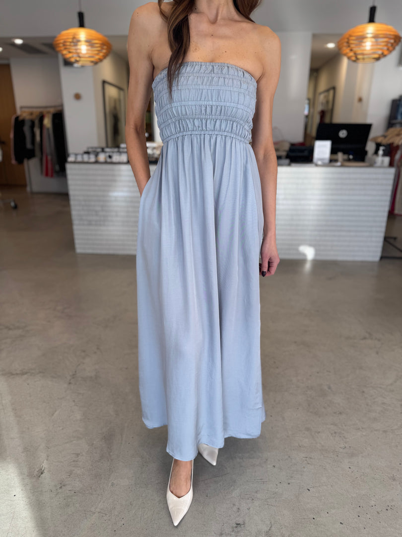 ZURI TENCEL MAXI DRESS - STORM