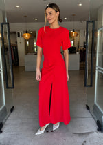 Load image into Gallery viewer, INFUSION MAXI DRESS - RED
