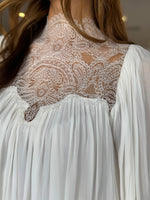 Load image into Gallery viewer, EMORY LACE BLOUSE IVORY
