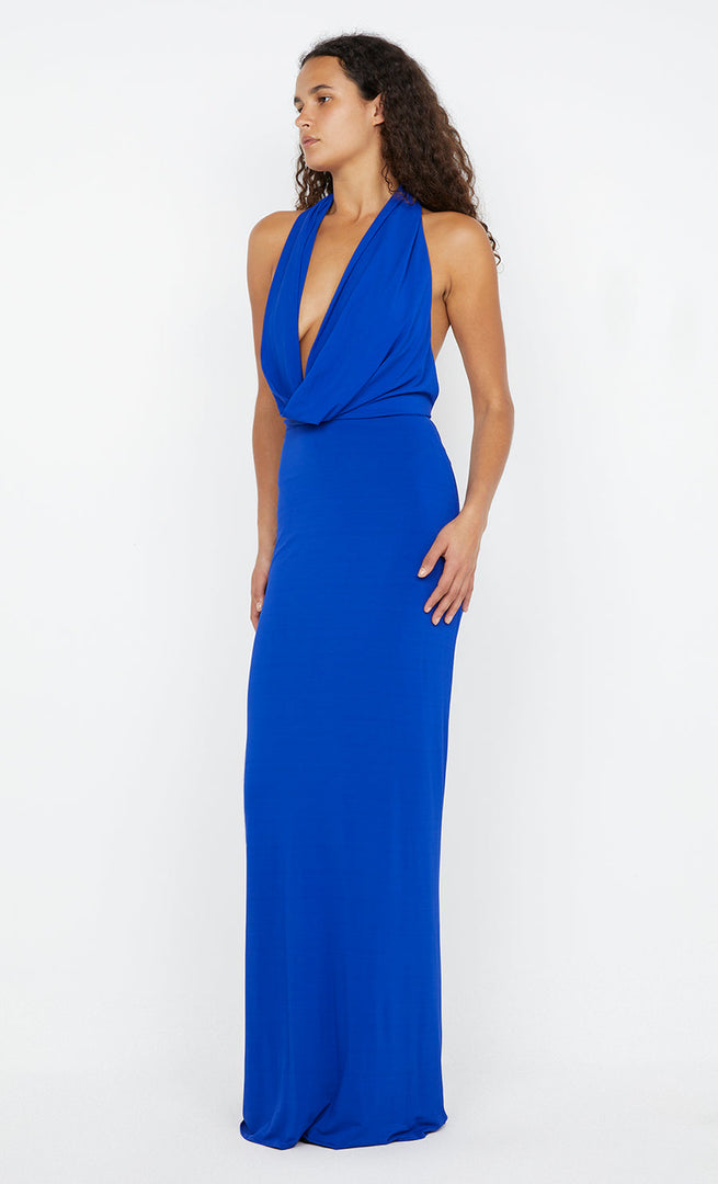 NESSIE MAXI DRESS ULTRAMARINE