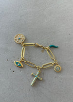 Load image into Gallery viewer, AGIOS CHARM BRACELET
