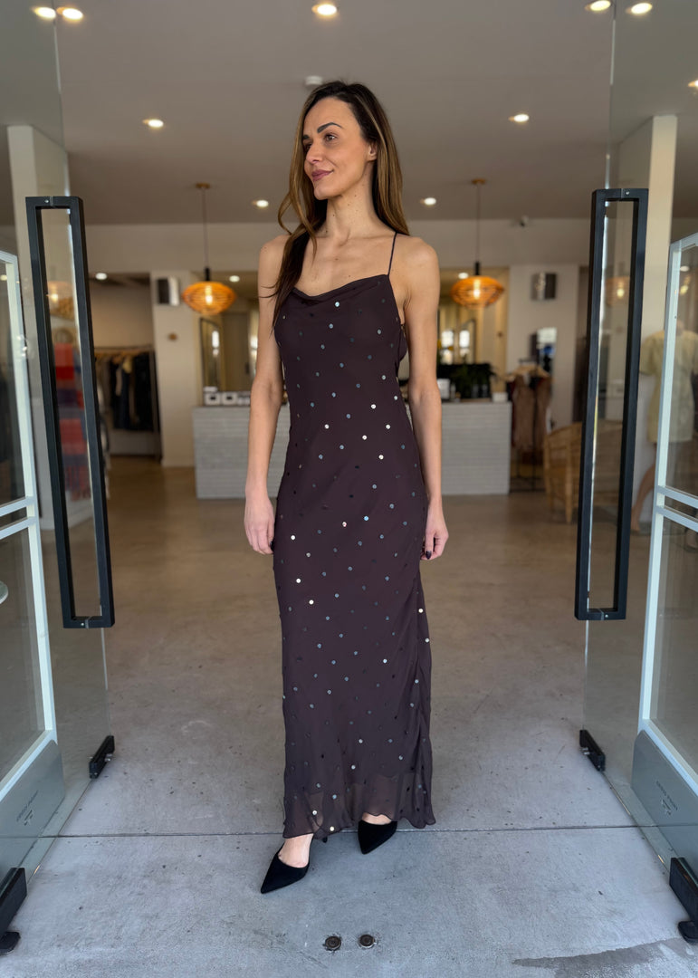 ARIELLE SLIP MAXI DRESS