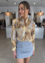 Load image into Gallery viewer, WALLACE MINI SKIRT - STORM
