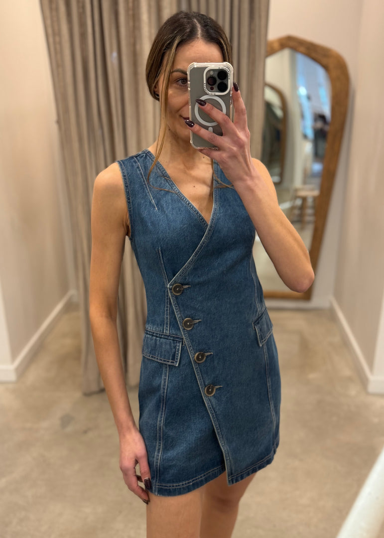 NORA WRAP DRESS