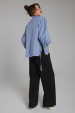 Load image into Gallery viewer, SHADOW IMAGE SHIRT - BLUE
