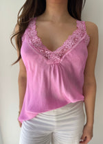 Load image into Gallery viewer, LACE CAMI * ROSA BABY
