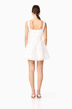 Load image into Gallery viewer, ELARA MINI DRESS - IVORY
