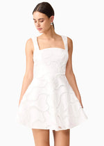 Load image into Gallery viewer, ELARA MINI DRESS - IVORY

